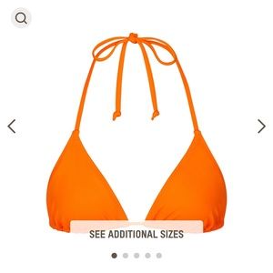 NWT skims swim triangle bikini top